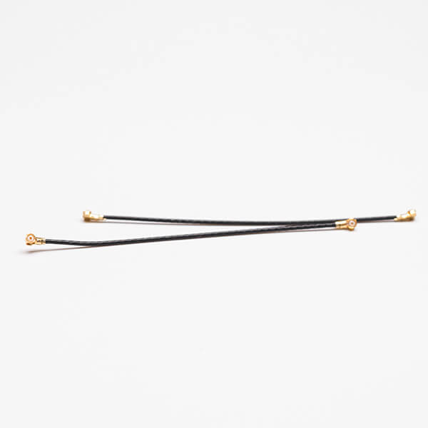 同軸電纜ROHS標準線材RF 0.81黑色接IPEX一代+TD 同軸電纜ROHS標準線材RF 0.81黑色接IPEX一代+TD