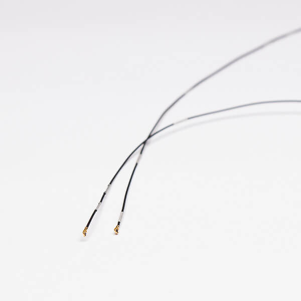 射頻同軸電纜線材RF0.81黑色雙頭接IPEX五代+鍍銀線扣 射頻同軸電纜線材RF0.81黑色雙頭接IPEX五代+鍍銀線扣