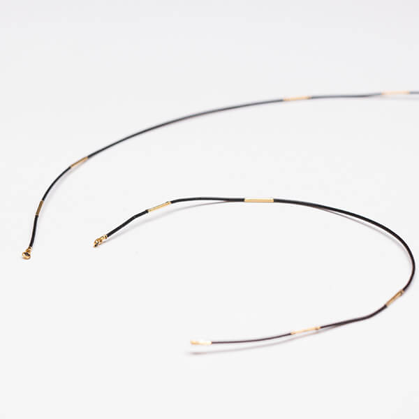 低損耗射頻同軸線纜黑色RF0.81雙頭打IPEX五代+鍍金線扣 低損耗射頻同軸線纜黑色RF0.81雙頭打IPEX五代+鍍金線扣