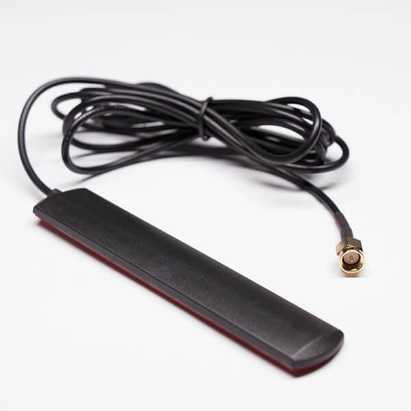 wifi增益天線4G貼片天線接RG174黑色同軸線配SMA接頭 wifi增益天線4G貼片天線接RG174黑色同軸線配SMA接頭