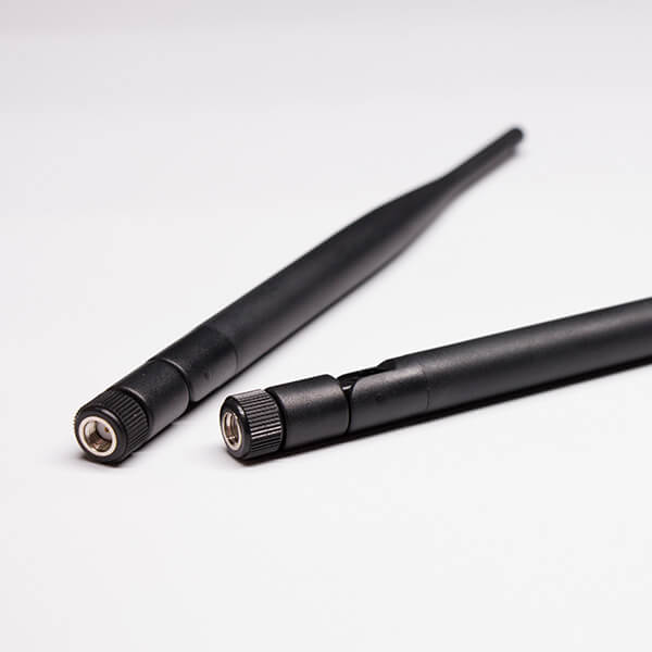 衛星wifi天線2.4G 5dbi黑色大s棒狀天線配SMA天線插座 衛星wifi天線2.4G 5dbi黑色大s棒狀天線配SMA天線插座